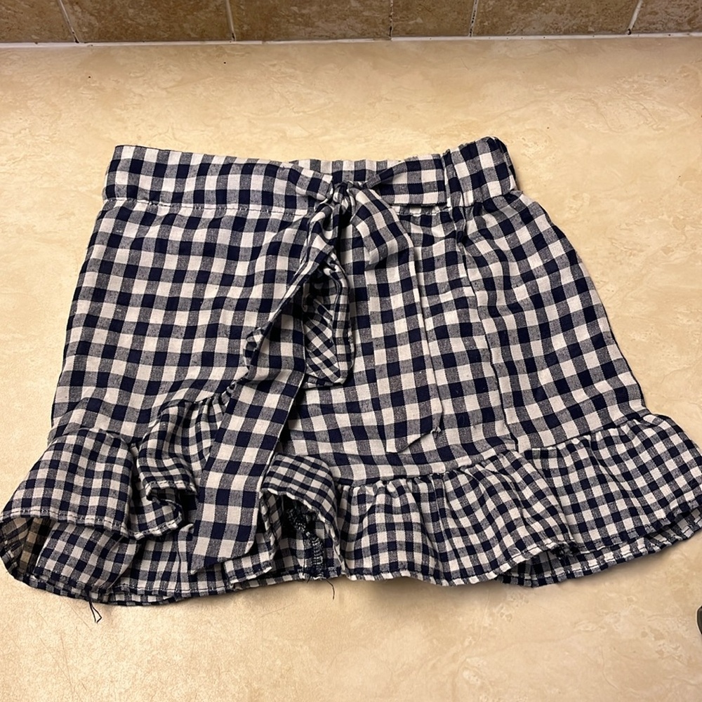 Checkered Skort